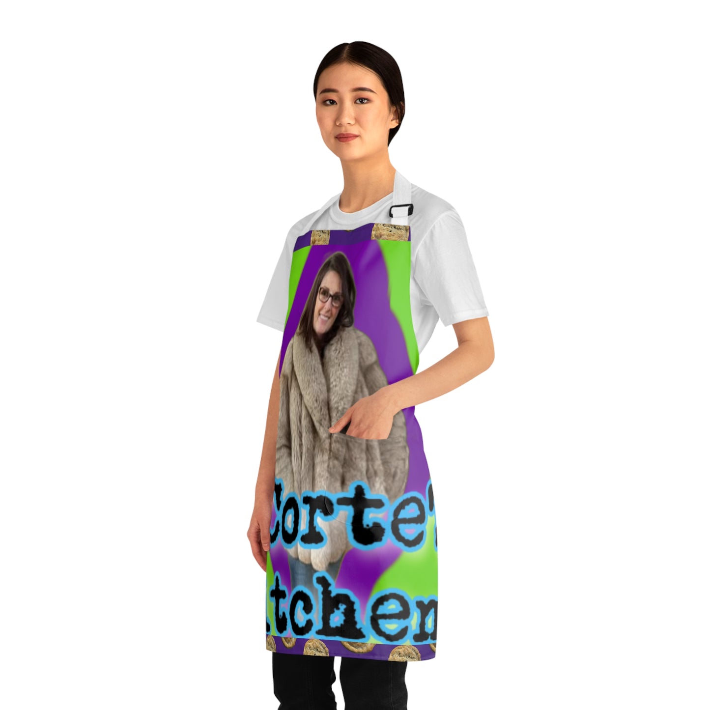Copy of Nano Version - Whimsical Chef Apron - Fun Cooking Gift, BBQ Apron, Unique Kitchen Decor, Foodie Lover Present, Gift for Mom, Dad, Chef