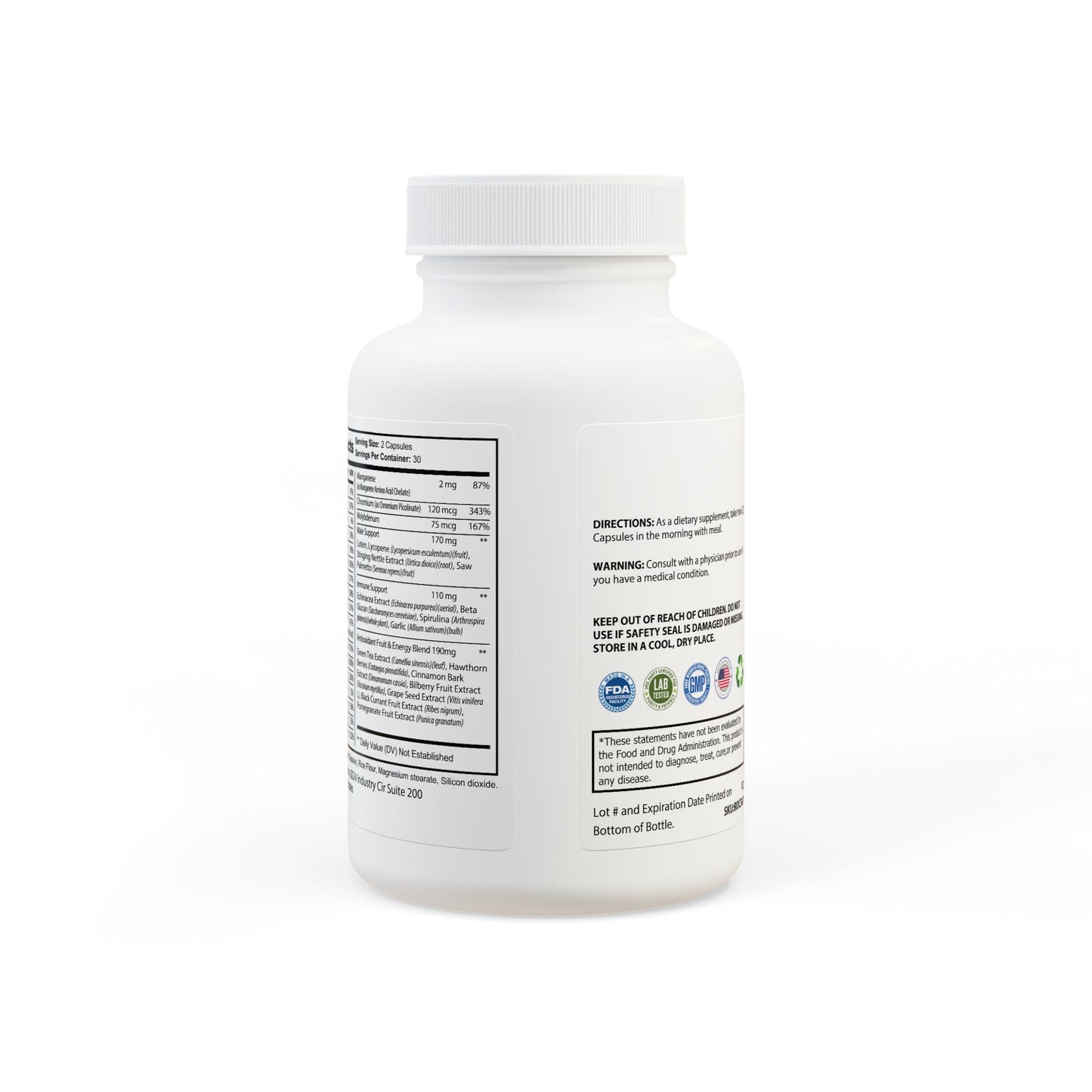 TLRD - Multivitamin for Men Supplement (60 Capsules)