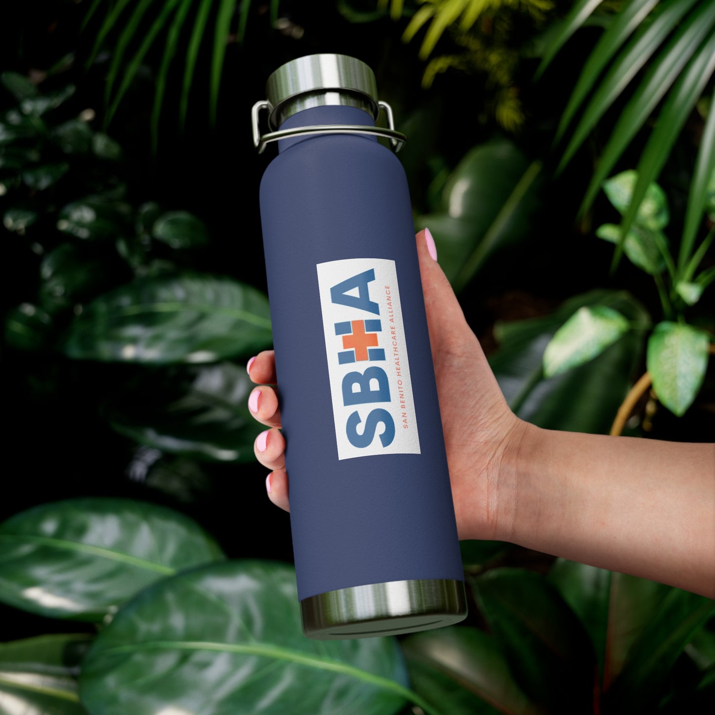 SBHA - Copper Vacuum Insulated Bottle, 22oz vertical