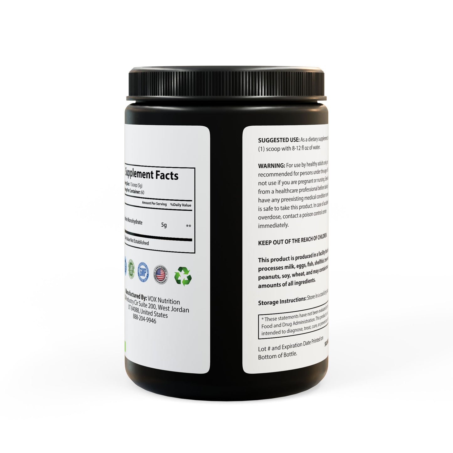 TLRD - Creatine Monohydrate Supplement (300g, 10.58oz)