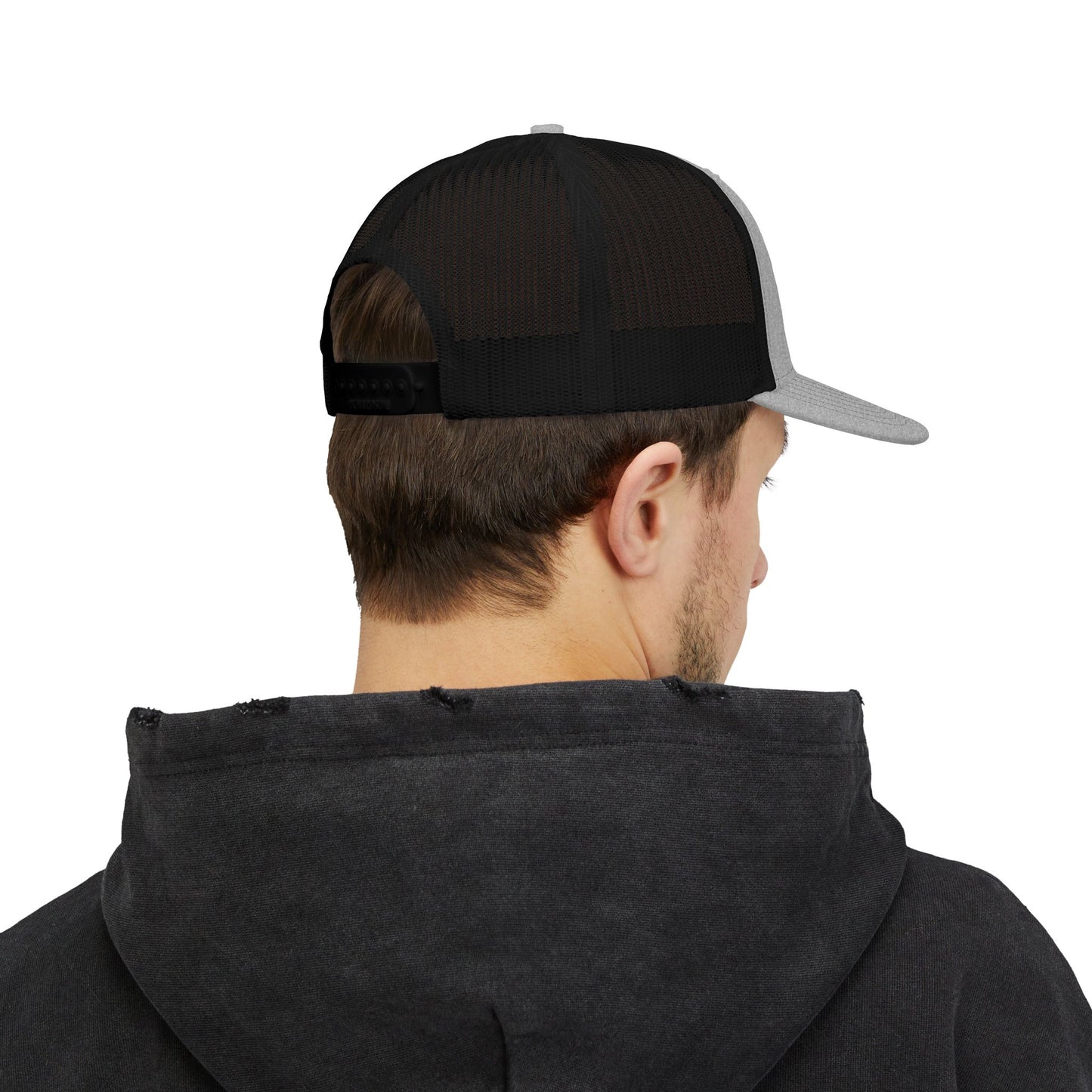 Embroidered Snapback Trucker Cap - Stylish Accessories for Outdoors, Casual Wear, Gifts for Him/Her, Summer Fashion, Festival Ready