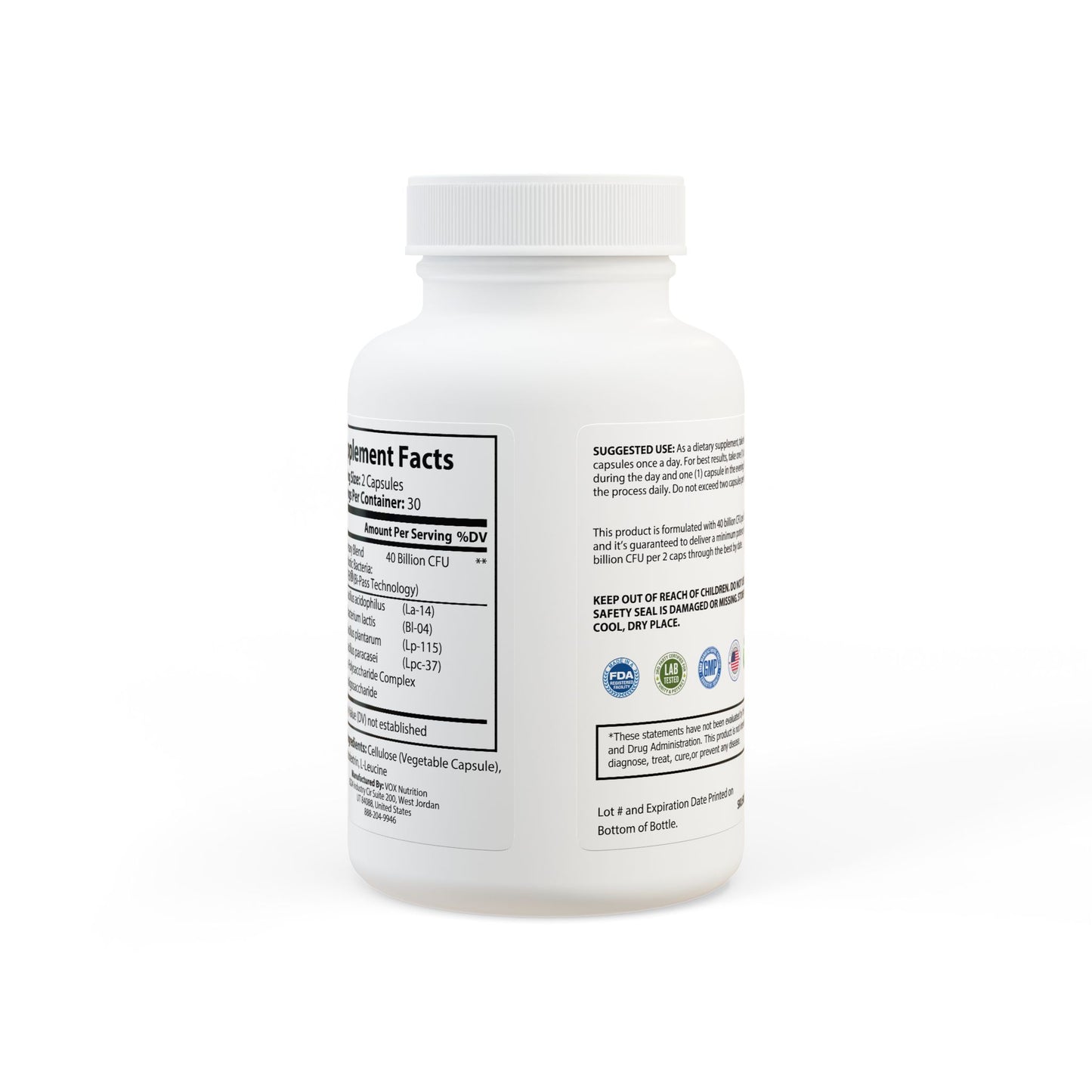 TLRD - Probiotics Supplement (60 Capsules)