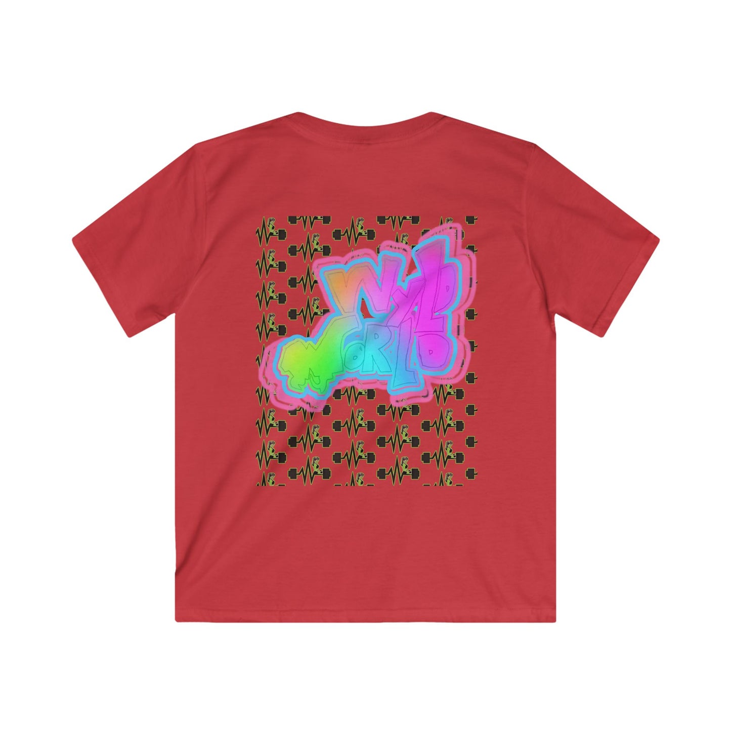 Kids Fitness & Fun Tee - TLDR. Nutrition & Graffiti Design