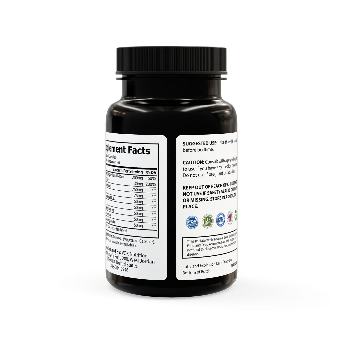 TLRD - Magnesium Zinc Supplement (90 Capsules)