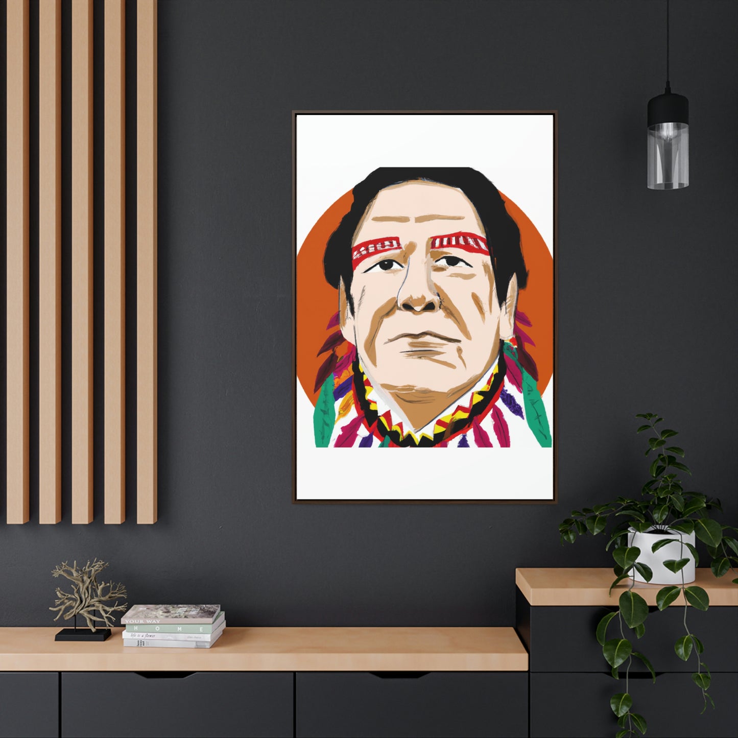 Cherokee: Sequoyah - Canvas