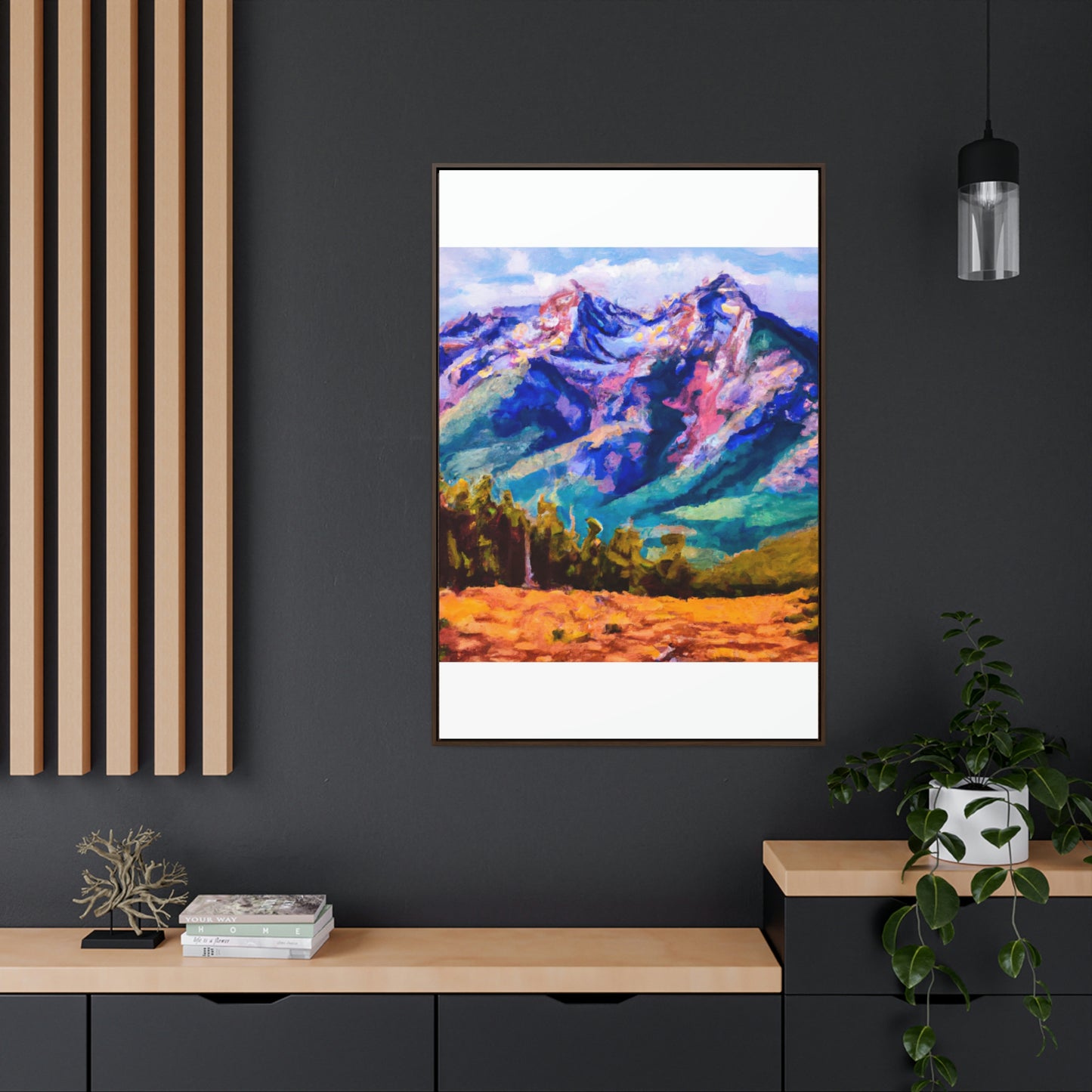 :
A life filled with joy and contentment. - Canvas