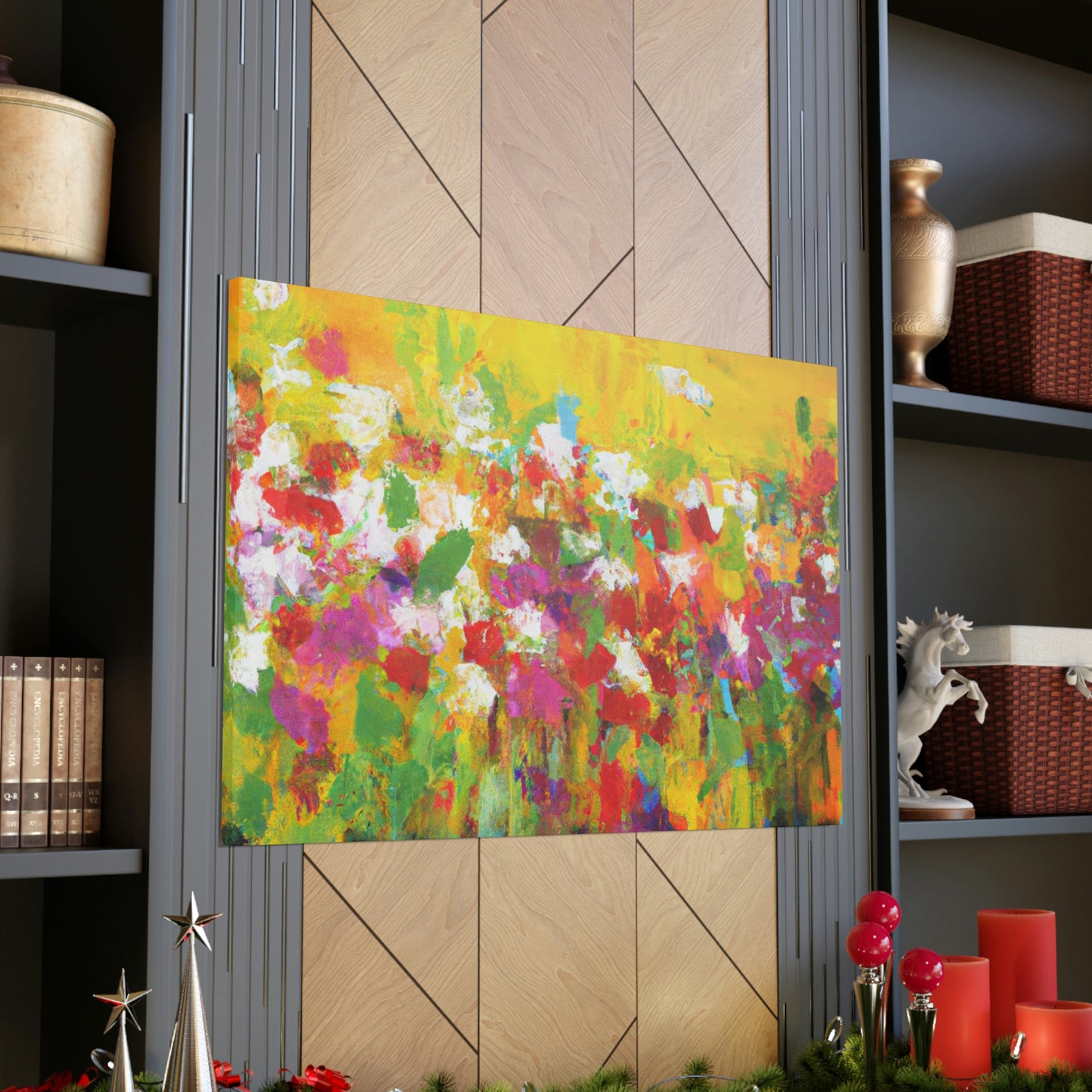 "Life is 10% what happens to us and 90% how we react to it." - Charles Swindoll - Canvas