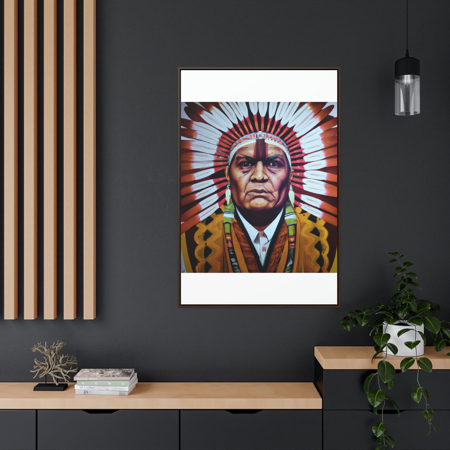 Means "One Who Likes to Sing"
Ahanu - Canvas