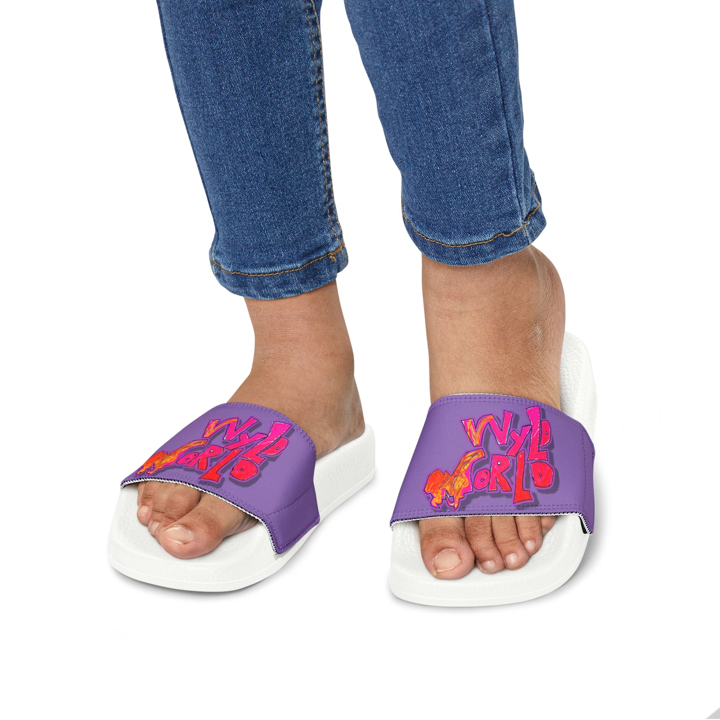 Wyld World - Youth PU Slide Sandals