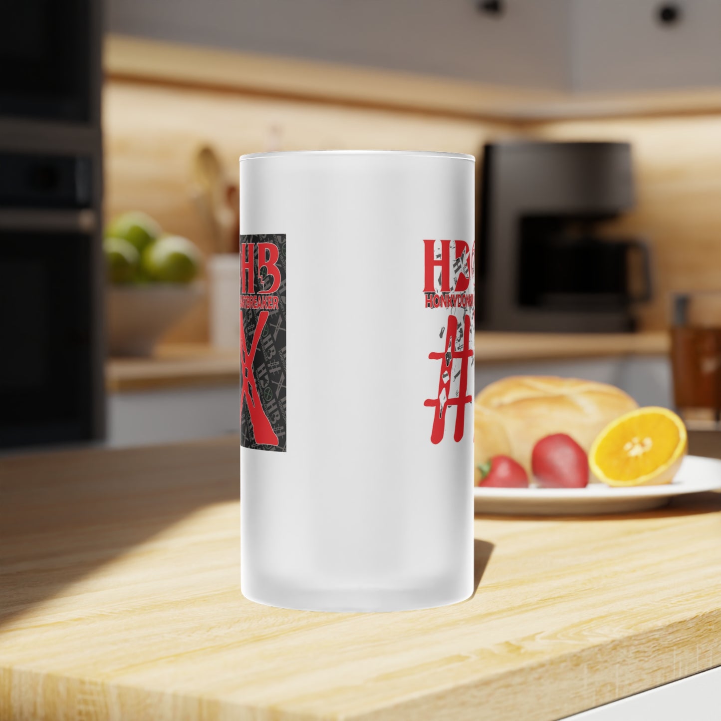 HD&HB - Frosted Glass Beer Mug