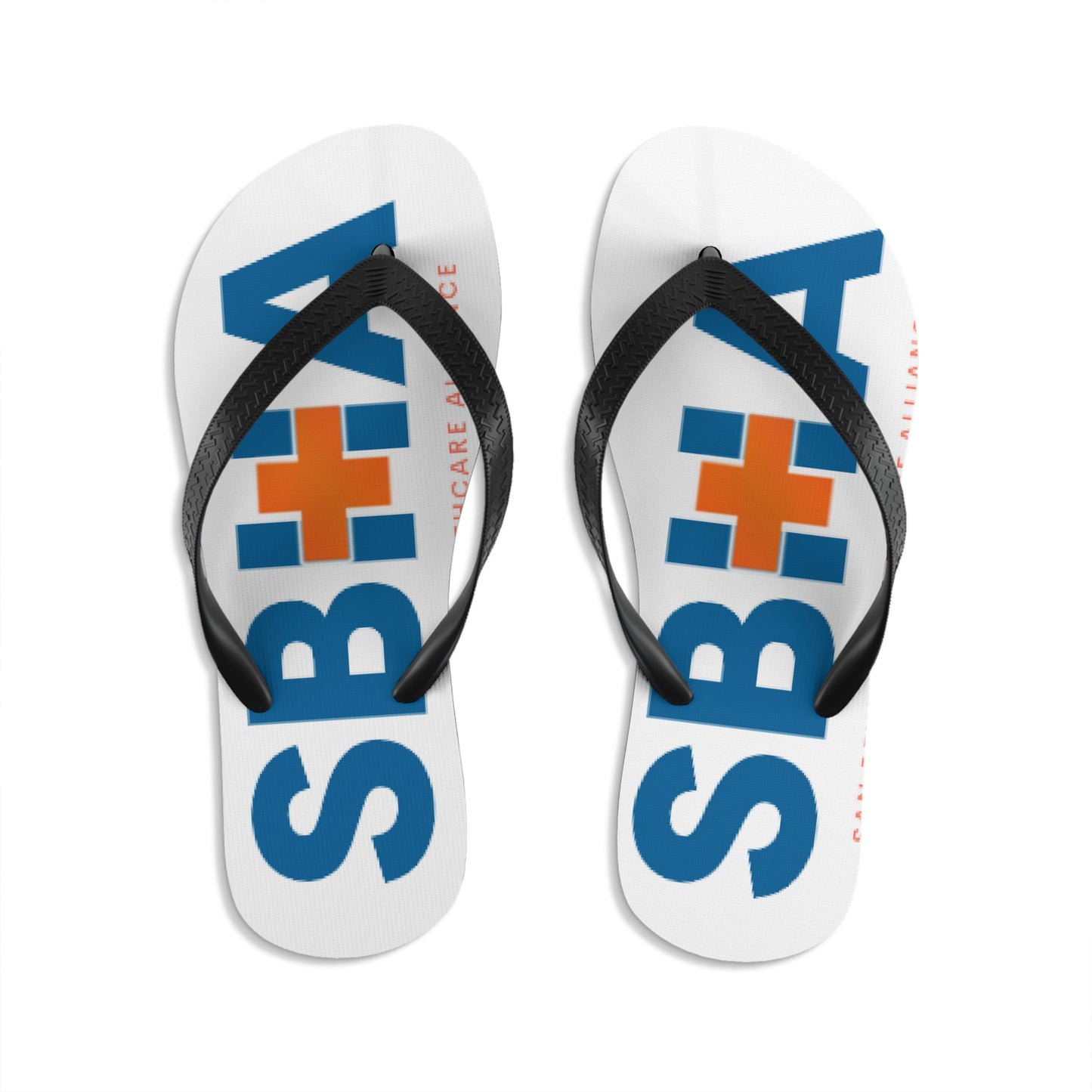 SBHA - Unisex Flip-Flops white