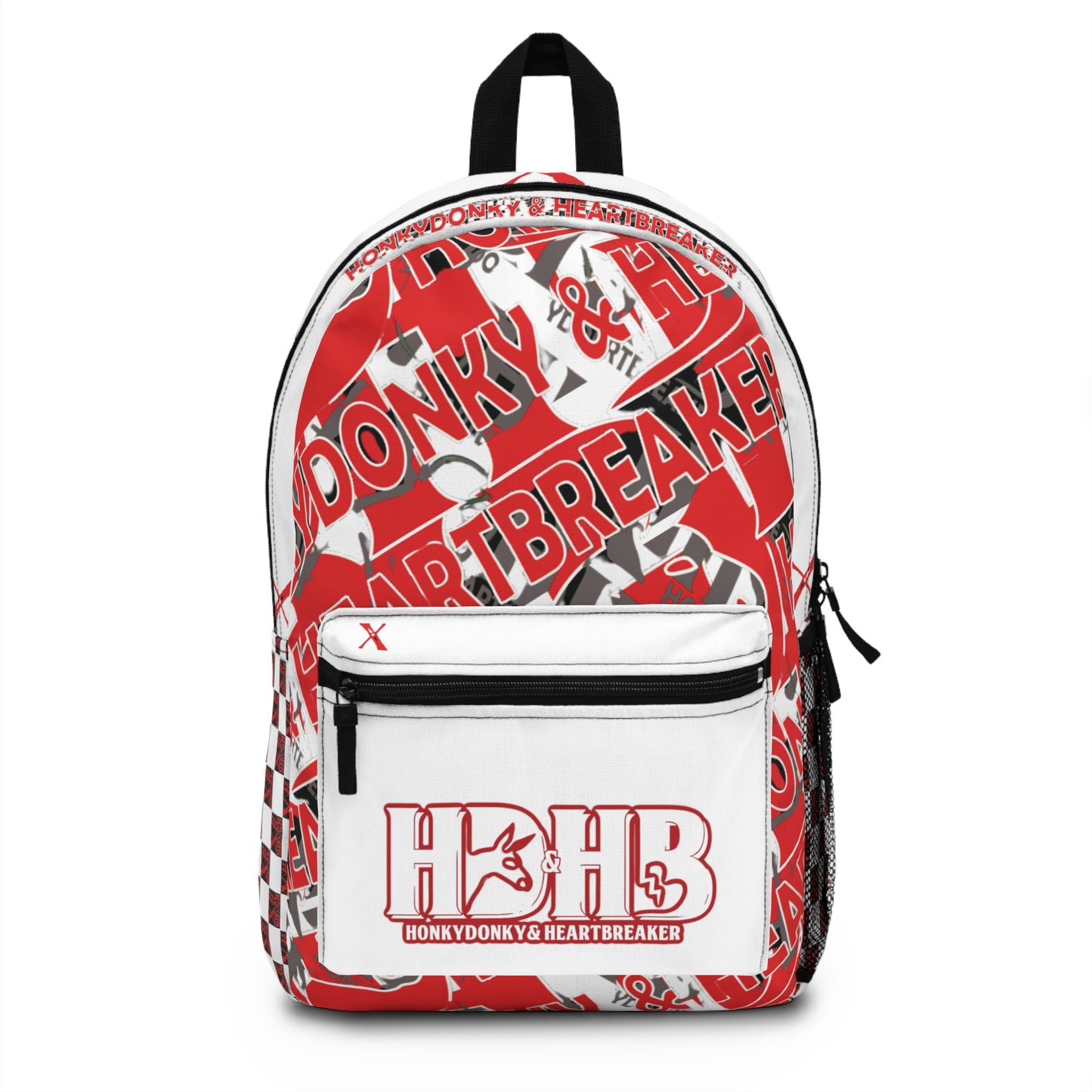 Red and White - HDHB #X- Backpack