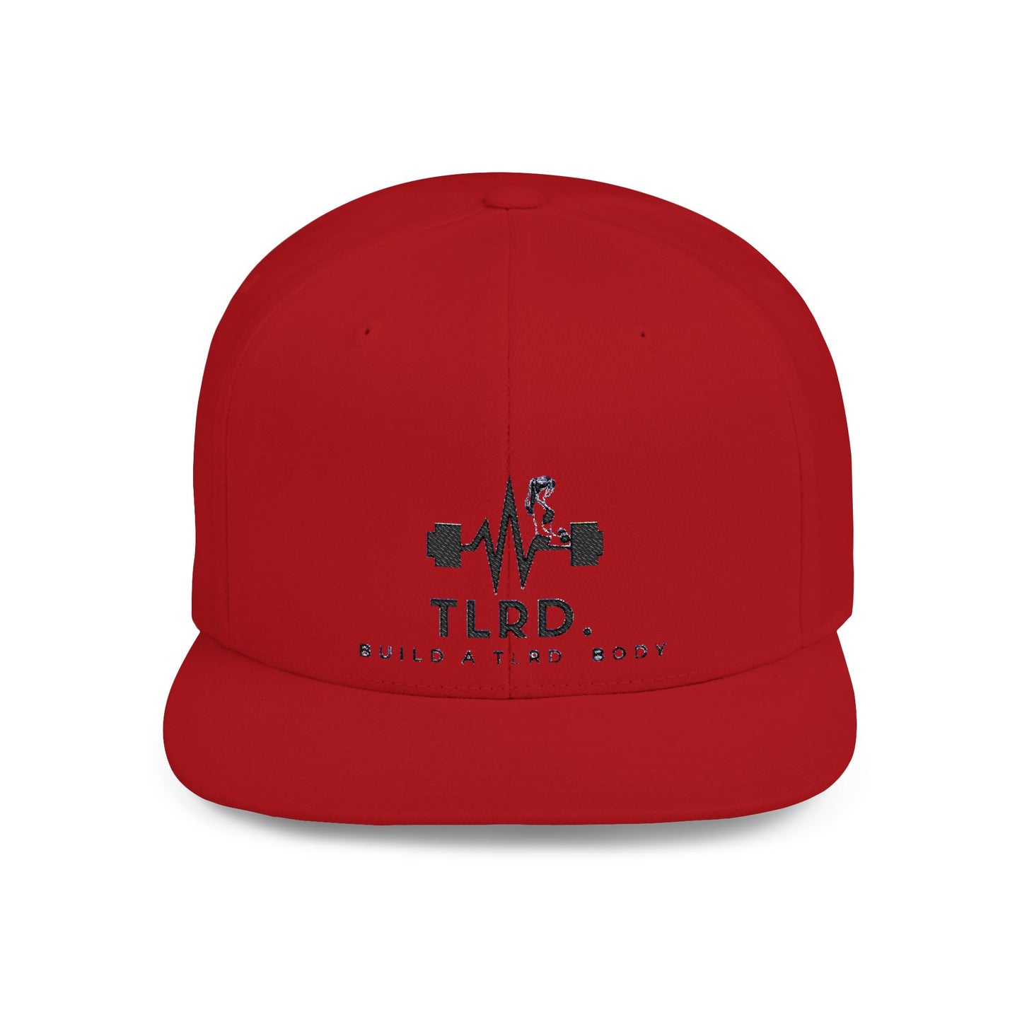 TLRD Fitness Flat Bill Snapback - Build a TLDR Body Cap for Gym Enthusiasts