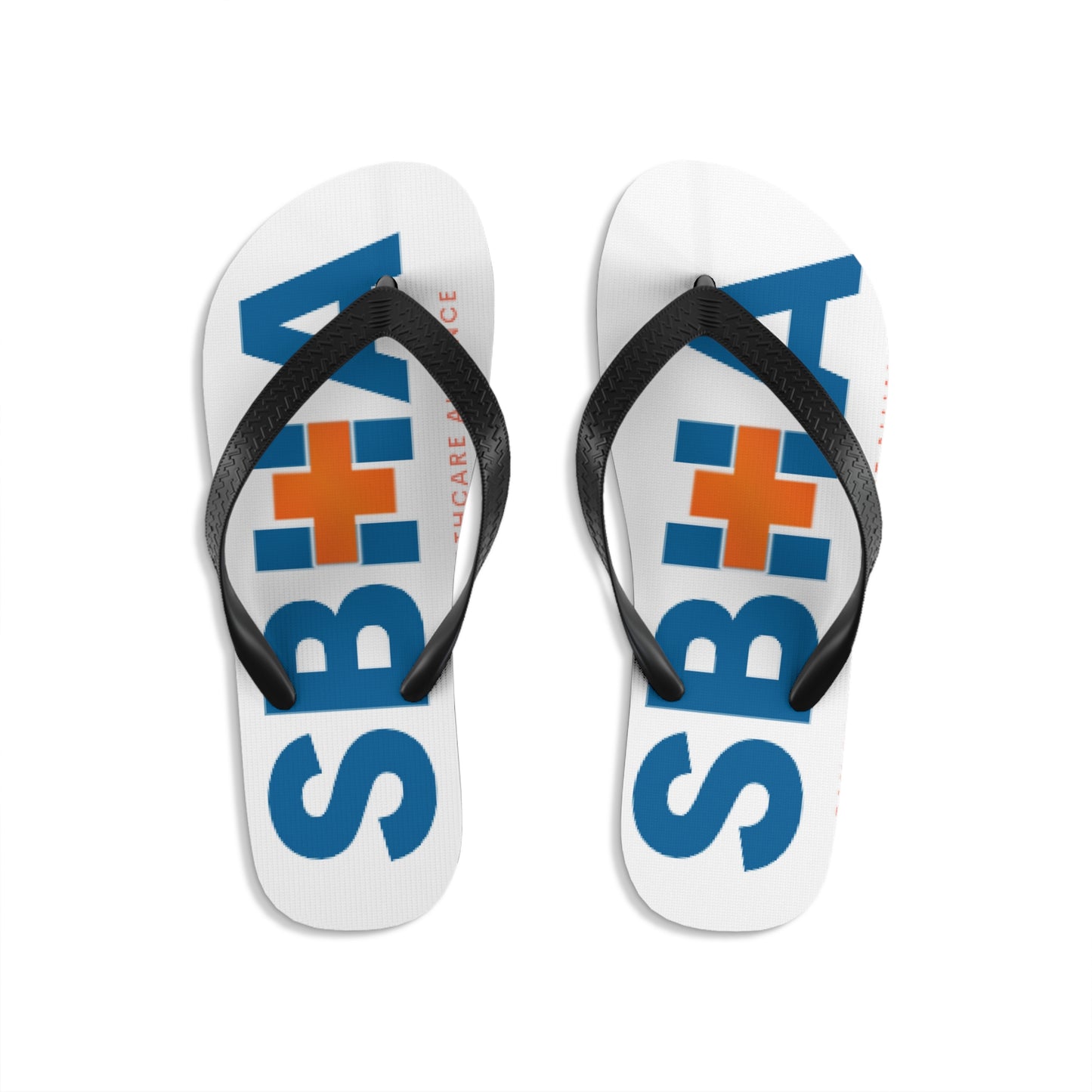 SBHA - Unisex Flip-Flops white