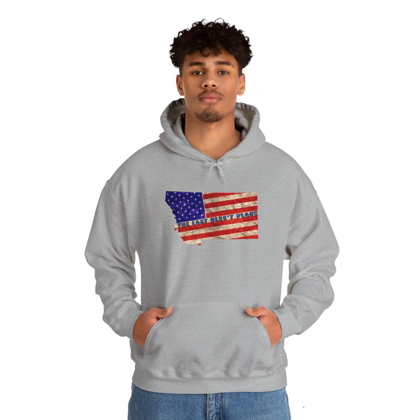 Custom The Last Blest Place - Unisex Heavy Blend™ Hooded Sweatshirt