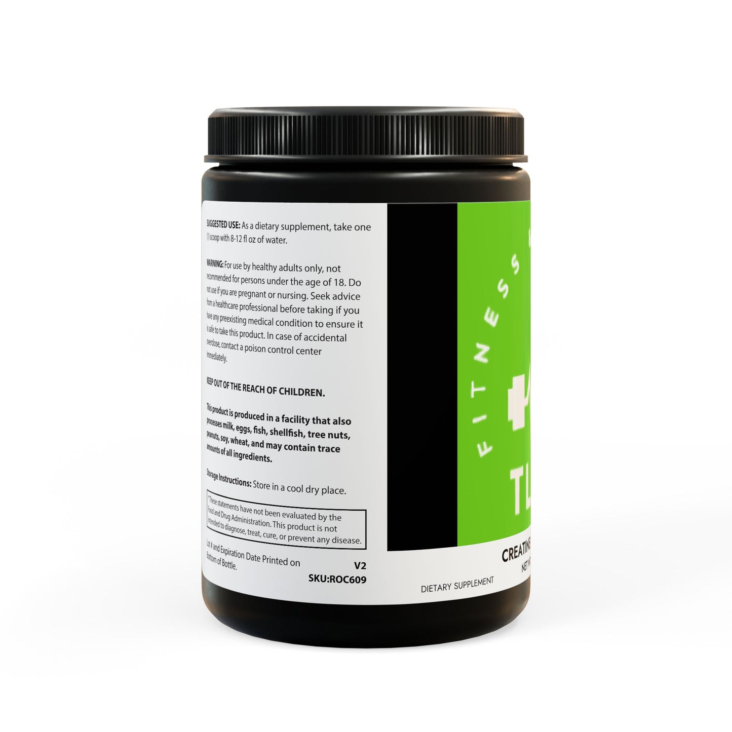 TLRD - Creatine Monohydrate Supplement (300g, 10.58oz)