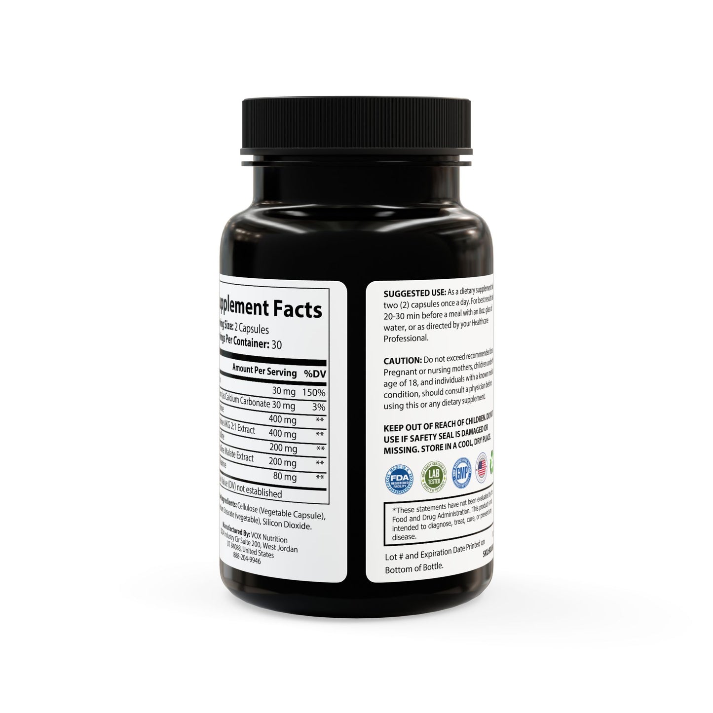 TLRD - L-Arginine Supplement (60 Capsules)