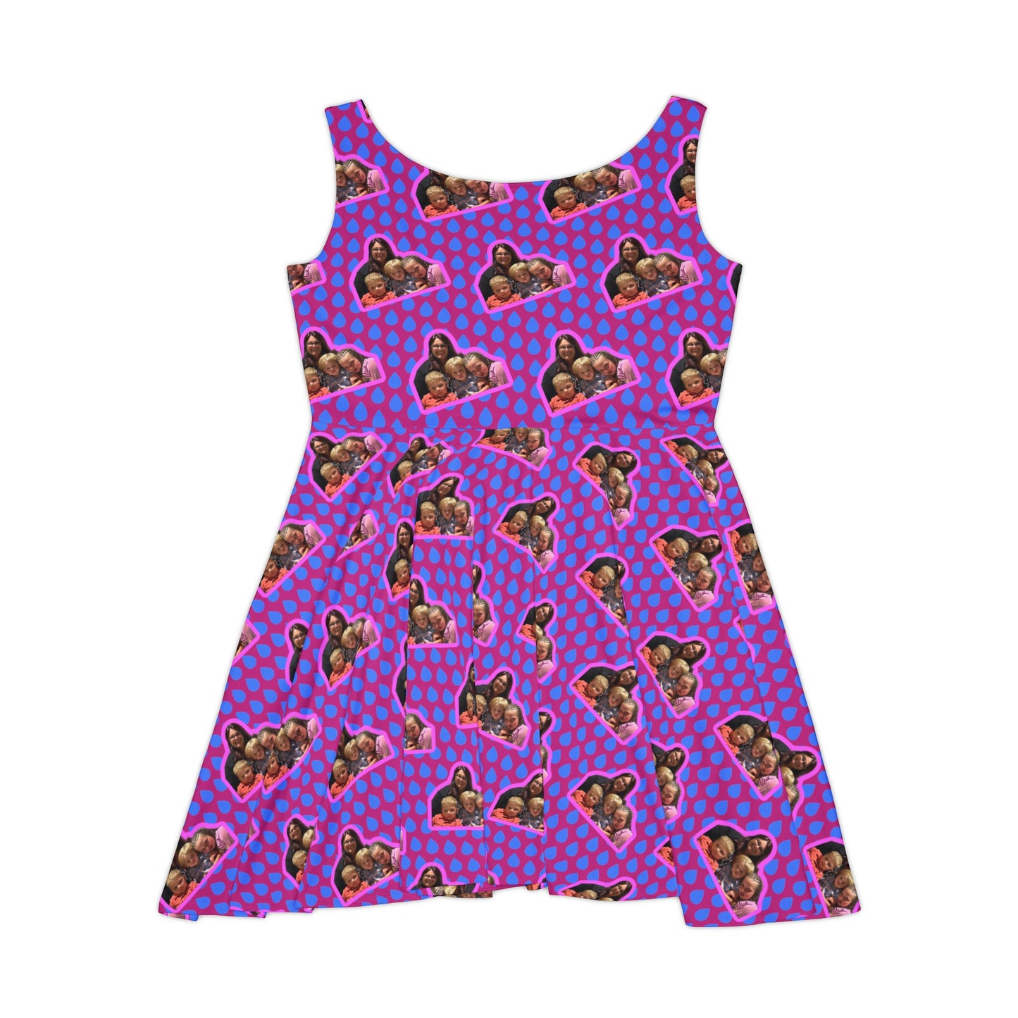 Meemaw grand babies - Women's Skater Dress (AOP)