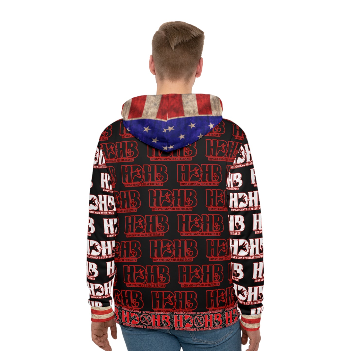 HD&HB USA - Men's Hoodie (AOP)