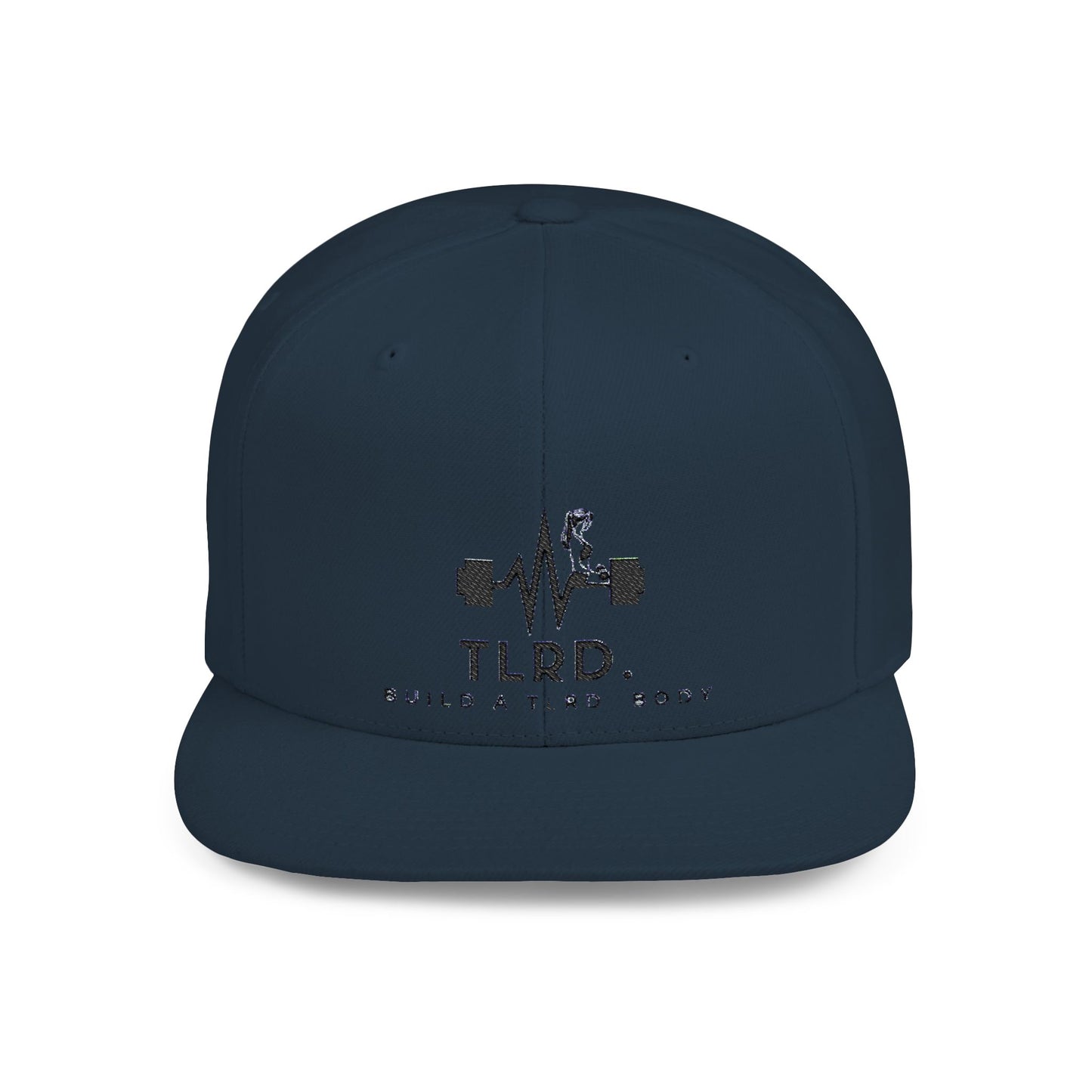 TLRD Fitness Flat Bill Snapback - Build a TLDR Body Cap for Gym Enthusiasts