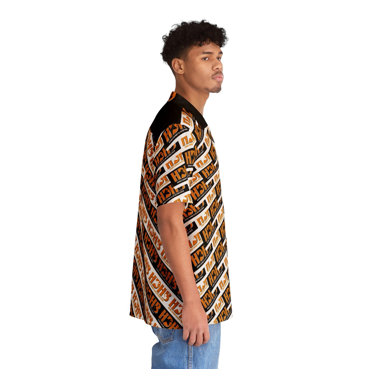 HD&HB SF GIANTS - Men's Hawaiian Shirt (AOP)