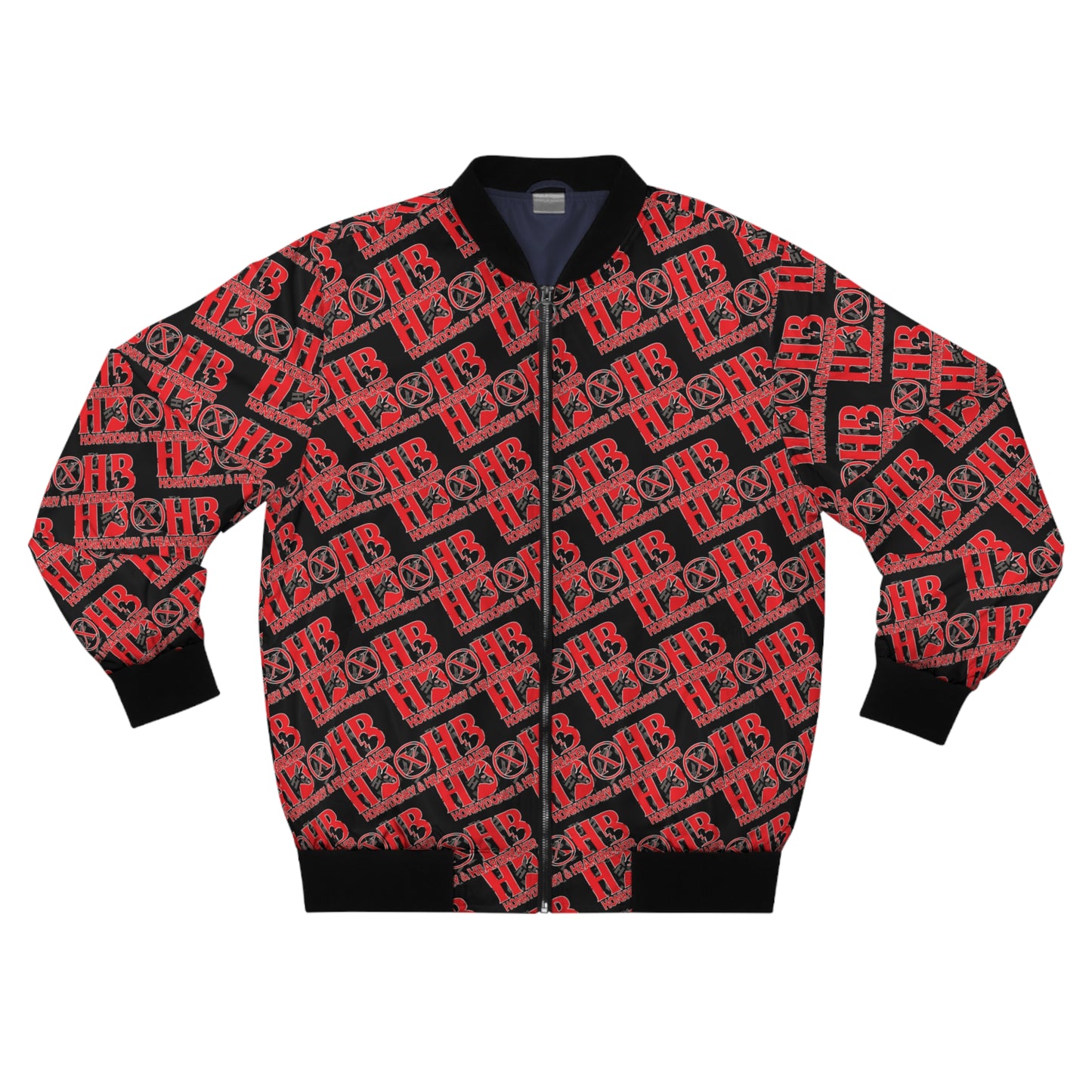 HD&HB RED - Men's Bomber Jacket (AOP)