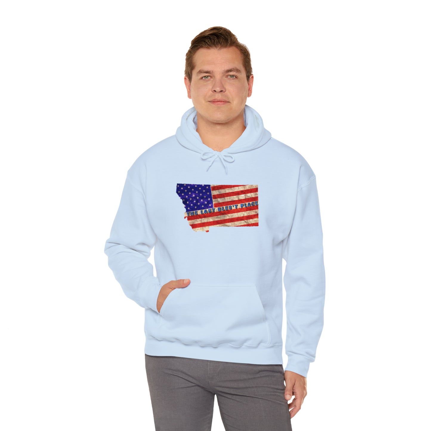 Custom The Last Blest Place - Unisex Heavy Blend™ Hooded Sweatshirt