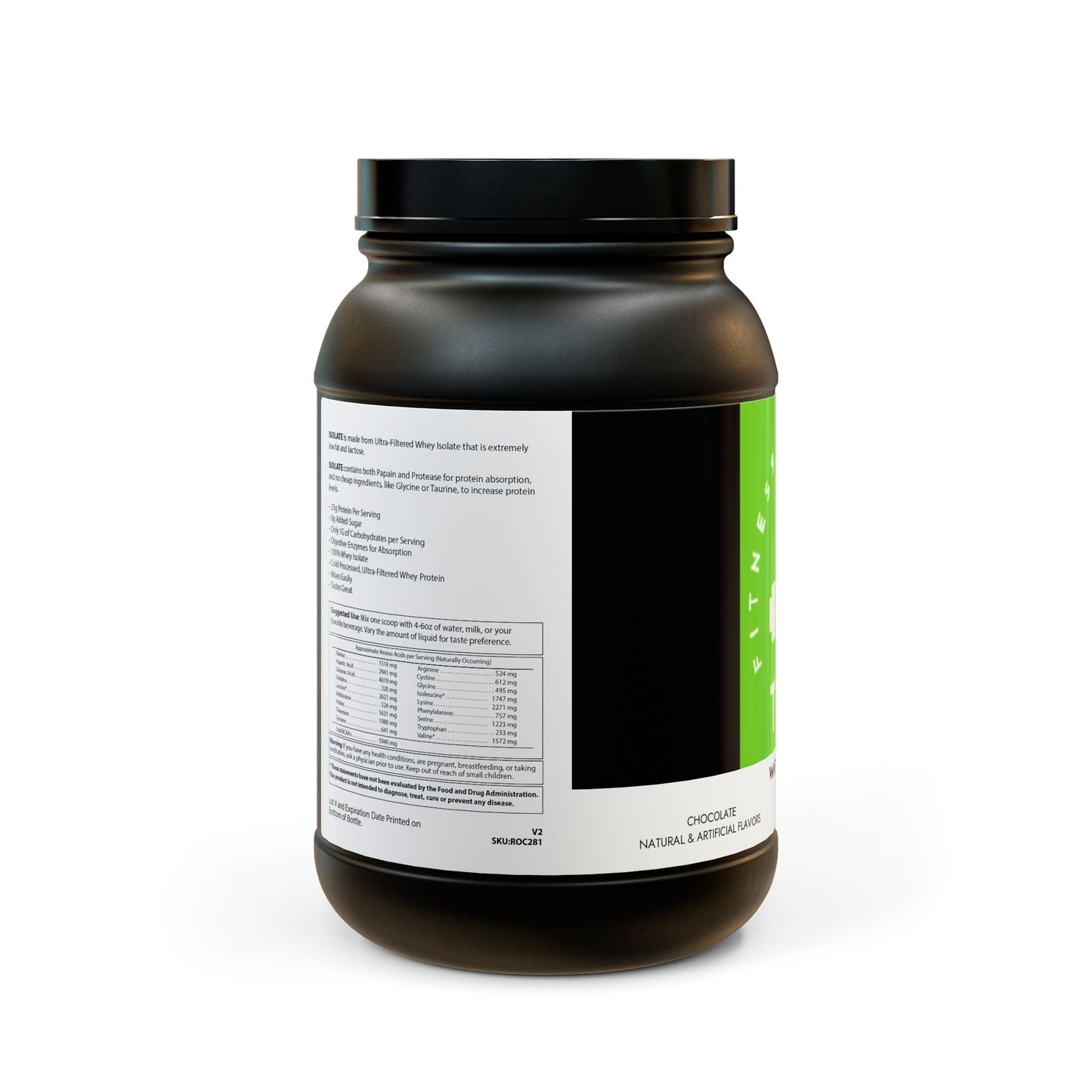 TLRD - Whey Isolate Protein Supplement (907g, 2lb)