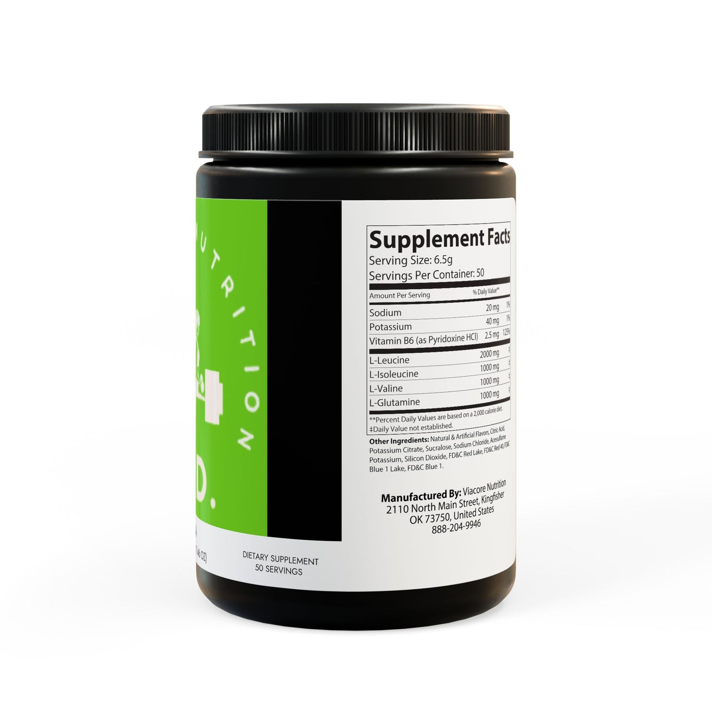 TLRD - BCAA Supplement, Grape (325g, 11.46oz, 50 servings)