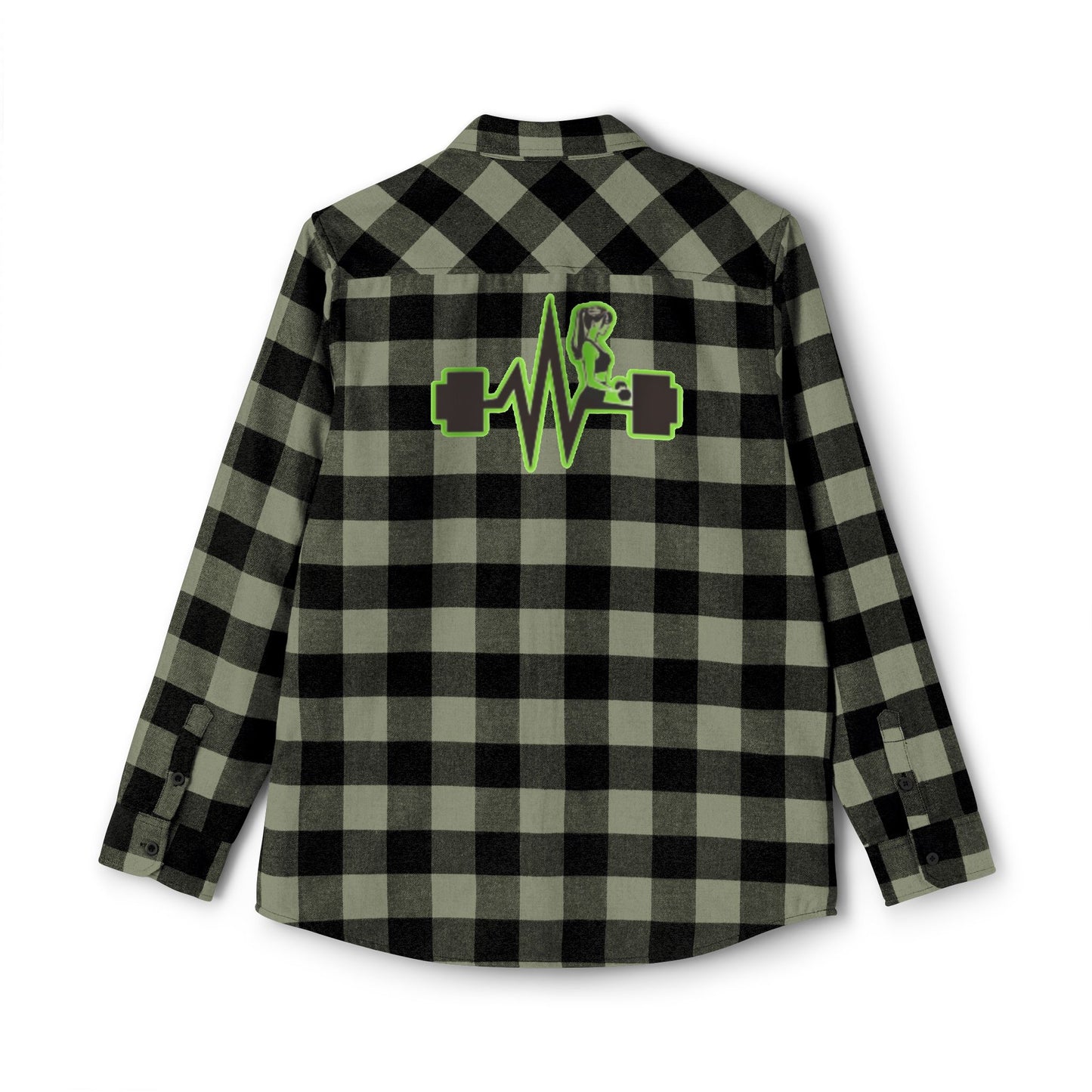 TRLD - Eco-Friendly Unisex Flannel Shirt - Fitness Vibe, Perfect for Outdoors & Gym Lovers