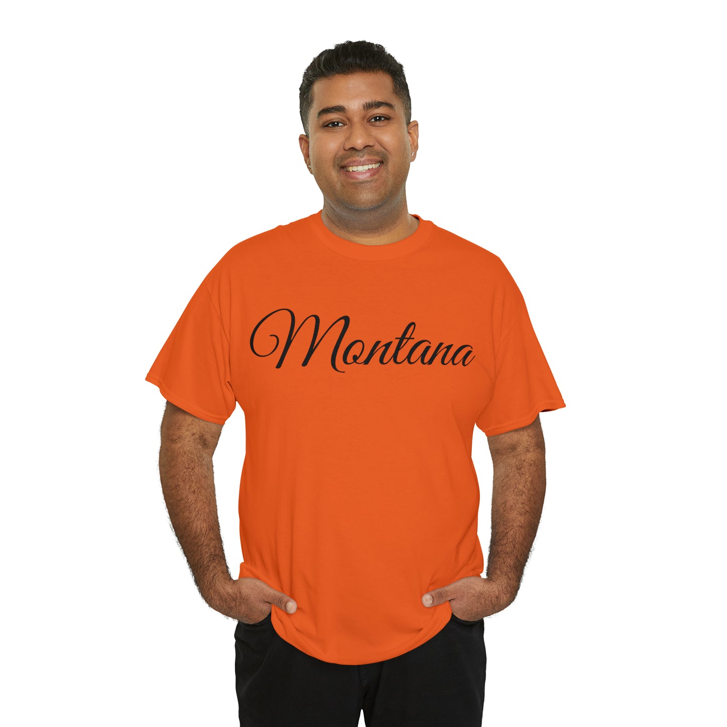 Montana Wild Horses - Unisex Heavy Cotton Tee