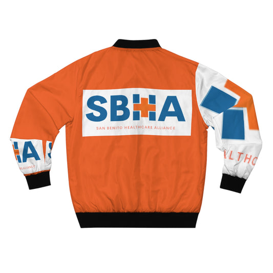 SBHA - Men's Bomber Jacket (AOP) orange