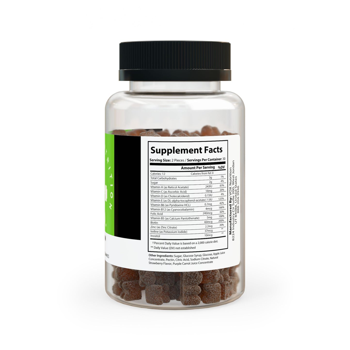 TLRD - Multivitamin Gummies for Adults (60 Gummies)