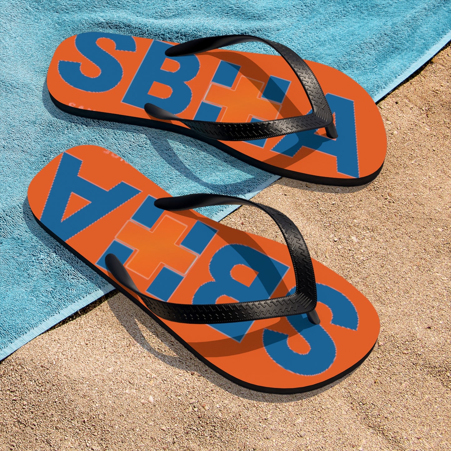 SBHA - Unisex Flip-Flops orange