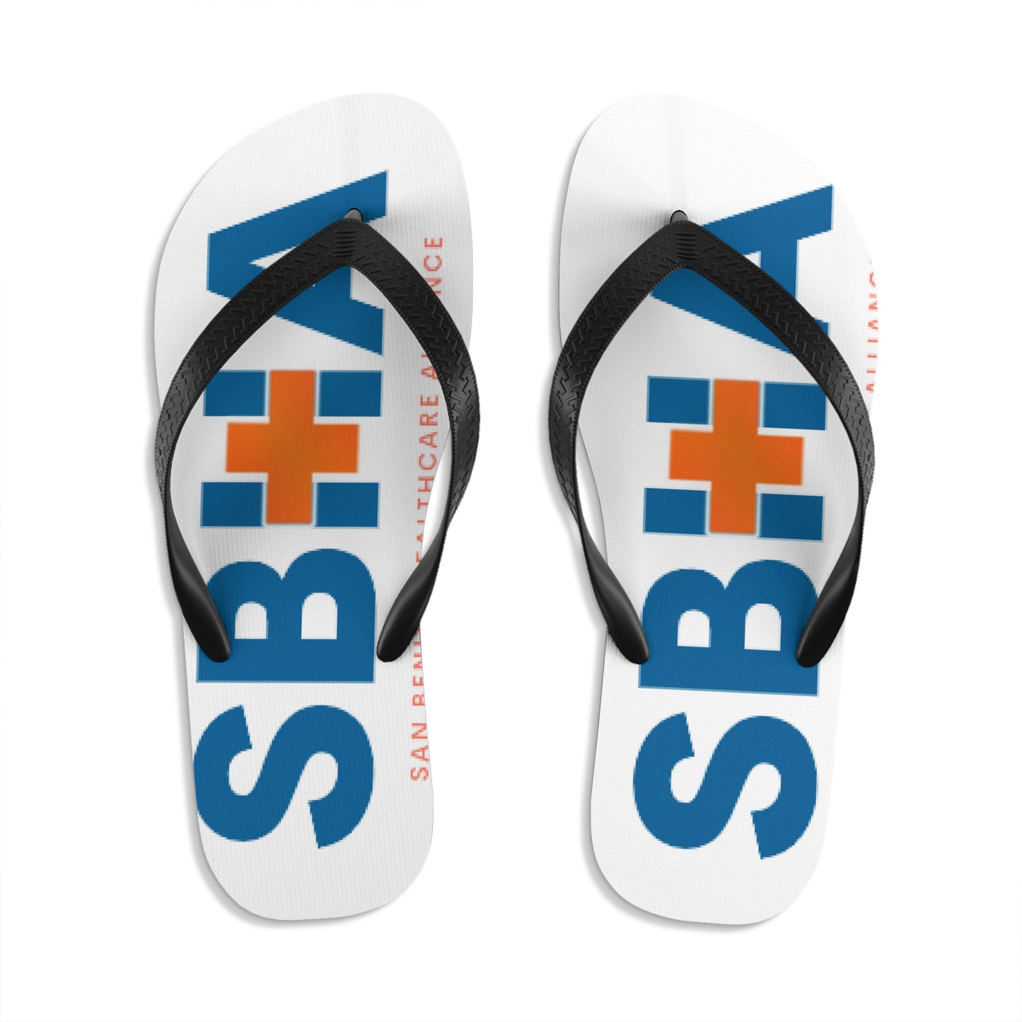 SBHA - Unisex Flip-Flops white