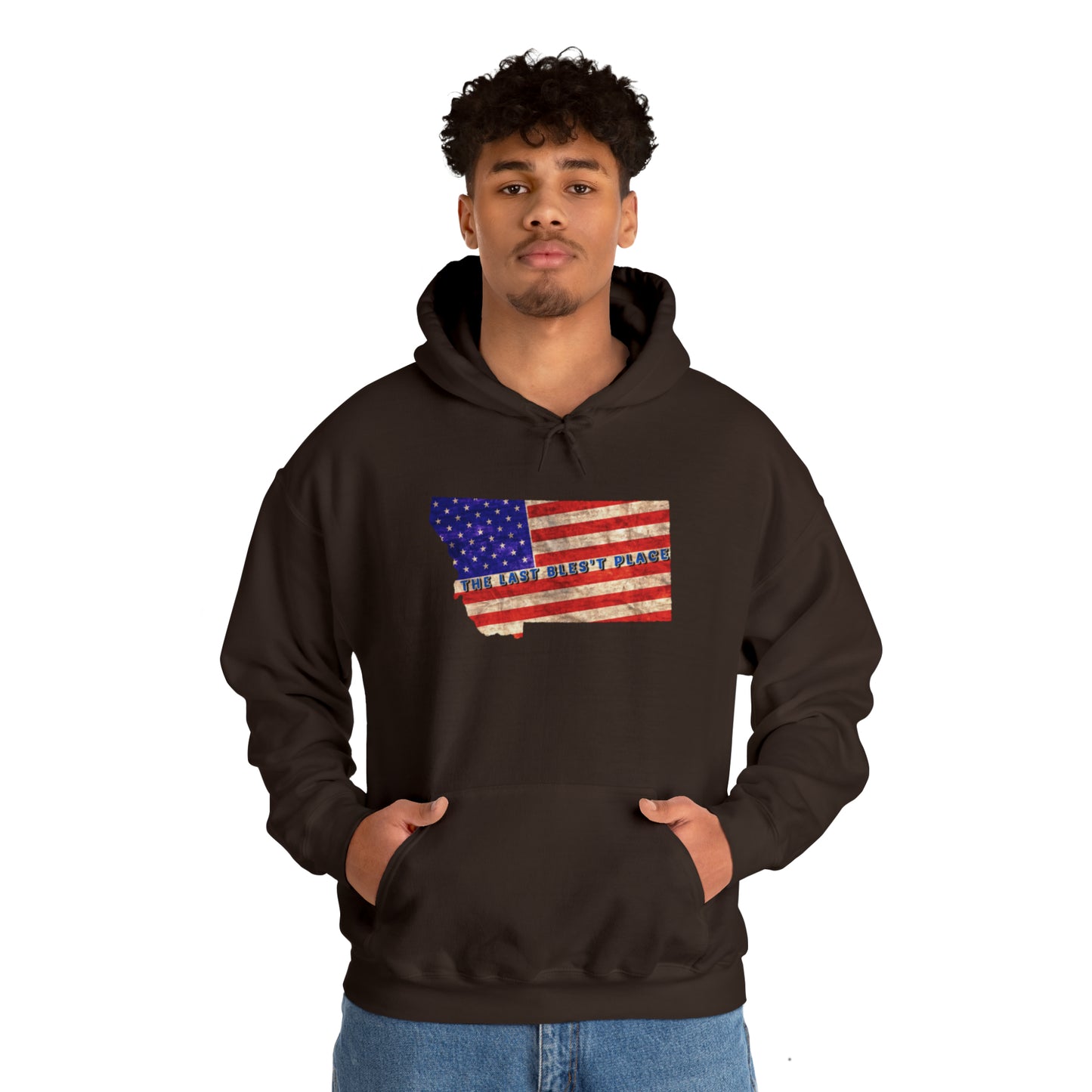 Custom The Last Blest Place - Unisex Heavy Blend™ Hooded Sweatshirt