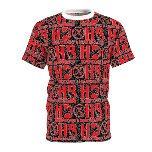 HD&HB Album Cover- Unisex Cut & Sew Tee (AOP)