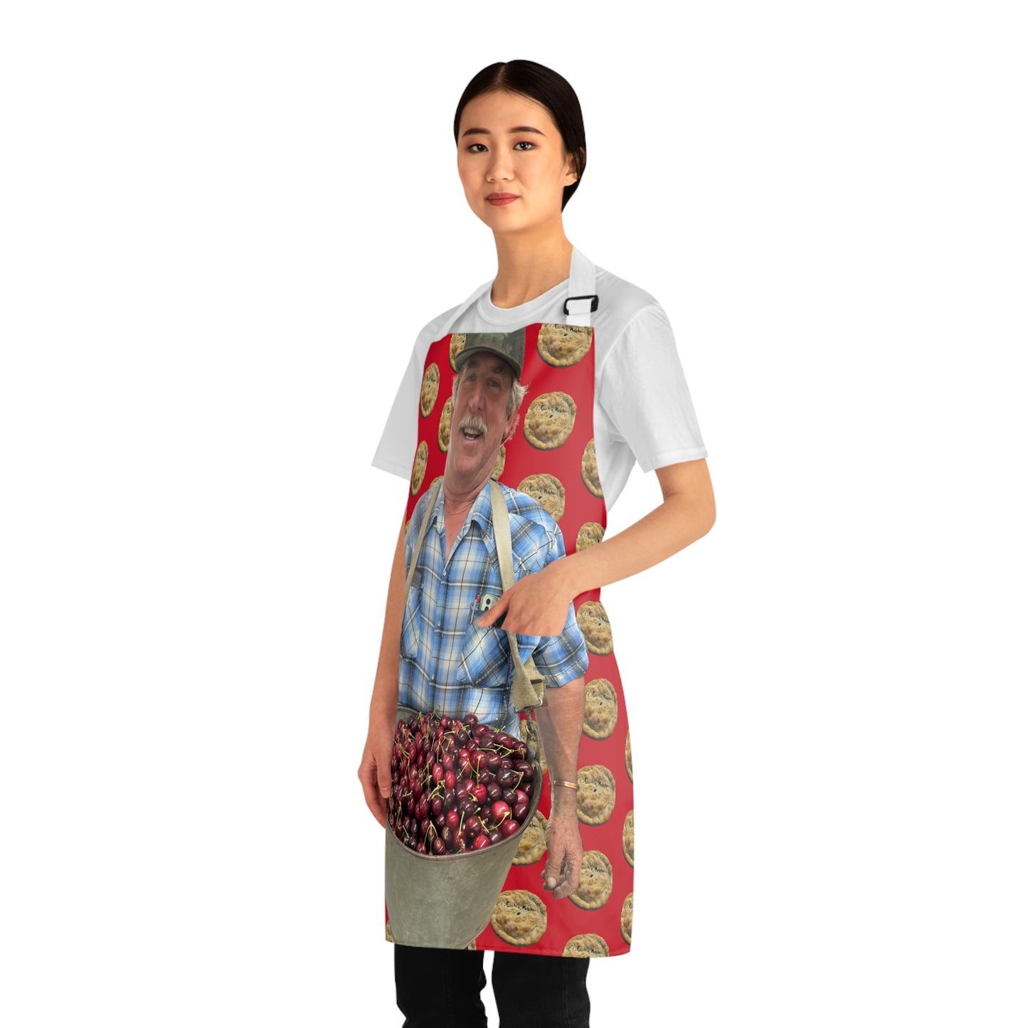 Nano Version - Whimsical Chef Apron - Fun Cooking Gift, BBQ Apron, Unique Kitchen Decor, Foodie Lover Present, Gift for Mom, Dad, Chef