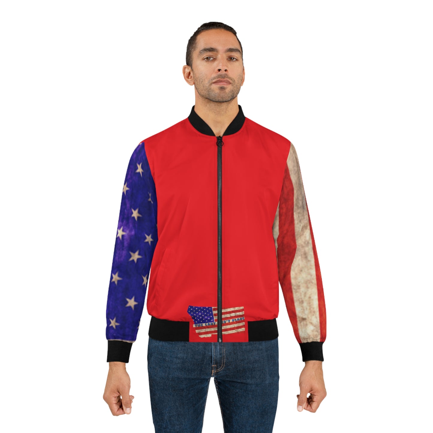 The Last Blest Men's Bomber Jacket (AOP)