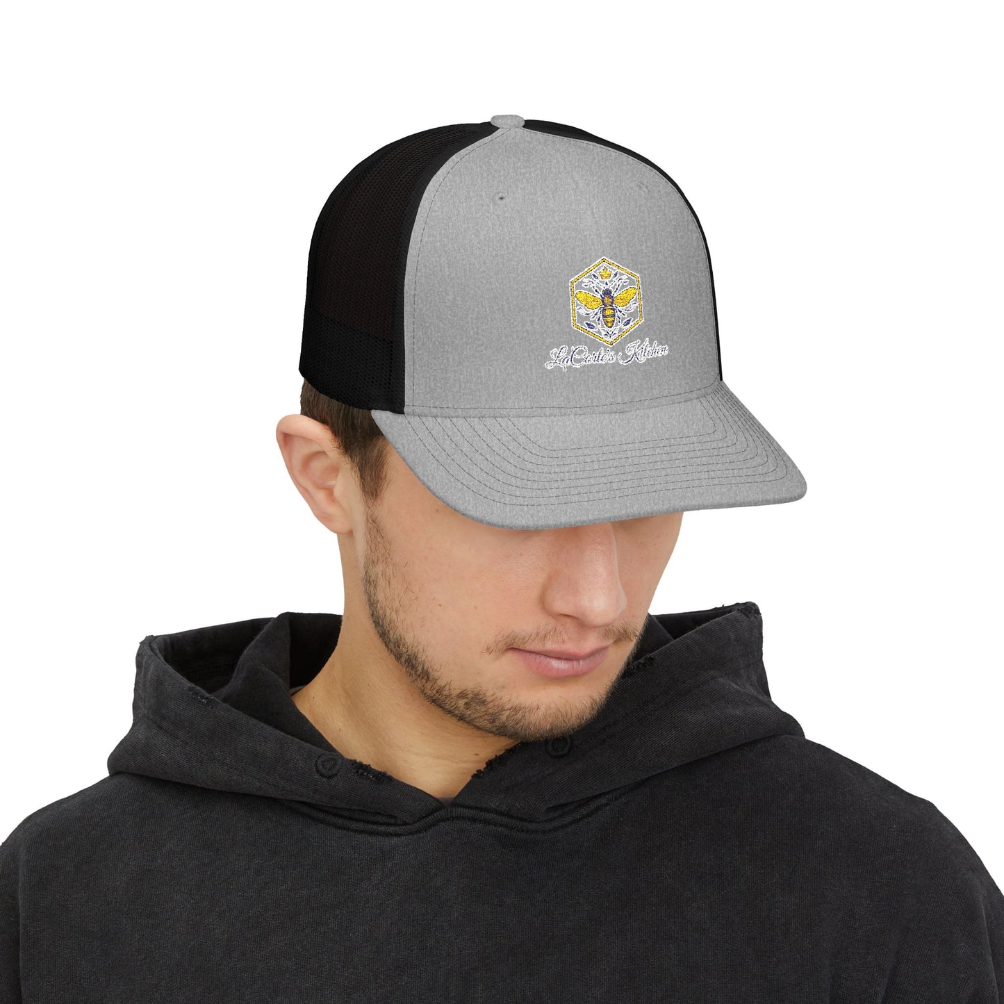 Embroidered Snapback Trucker Cap - Stylish Accessories for Outdoors, Casual Wear, Gifts for Him/Her, Summer Fashion, Festival Ready
