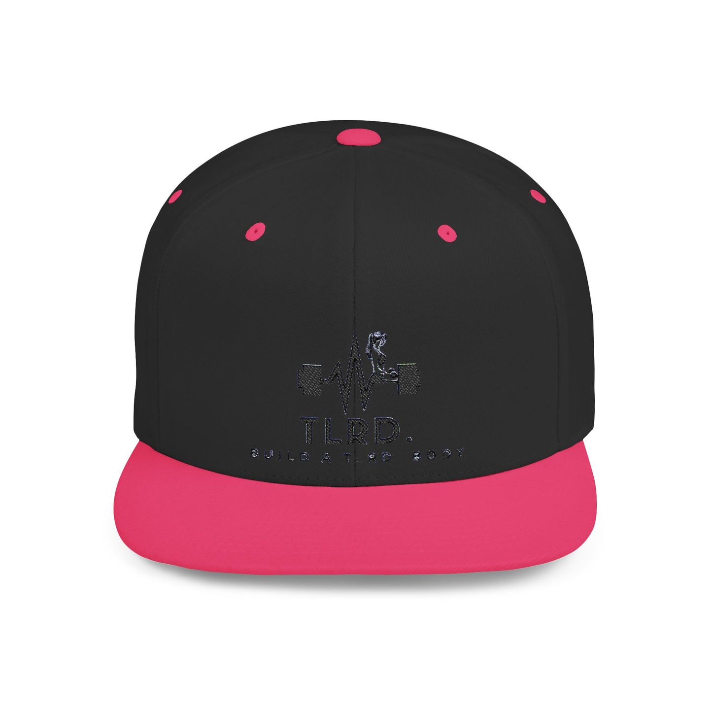 TLRD Fitness Flat Bill Snapback - Build a TLDR Body Cap for Gym Enthusiasts