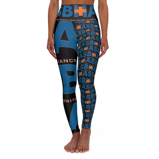 SBHA - High Waisted Yoga Leggings (AOP) Pattern