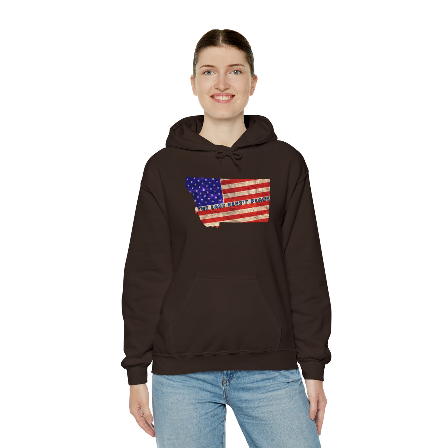 Custom The Last Blest Place - Unisex Heavy Blend™ Hooded Sweatshirt