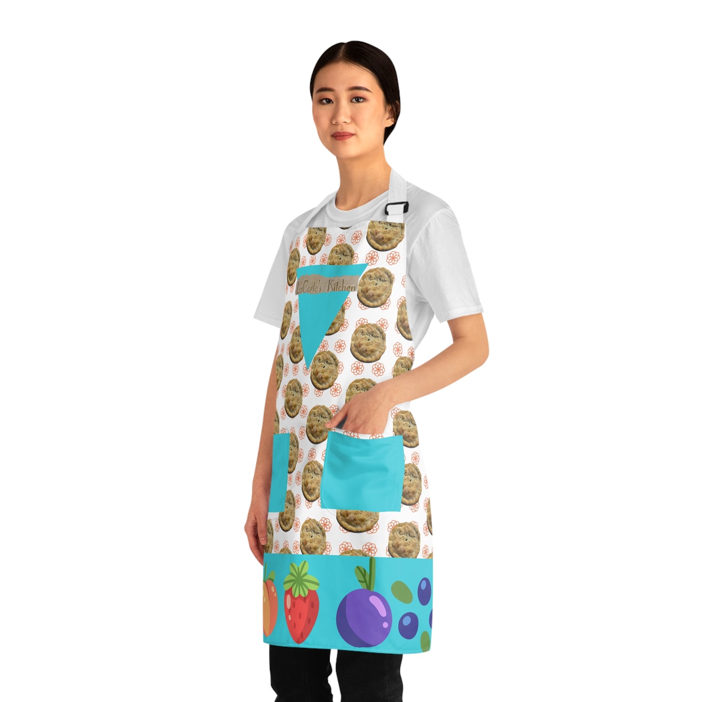 Staff Version - Whimsical Chef Apron - Fun Cooking Gift, BBQ Apron, Unique Kitchen Decor, Foodie Lover Present, Gift for Mom, Dad, Chef