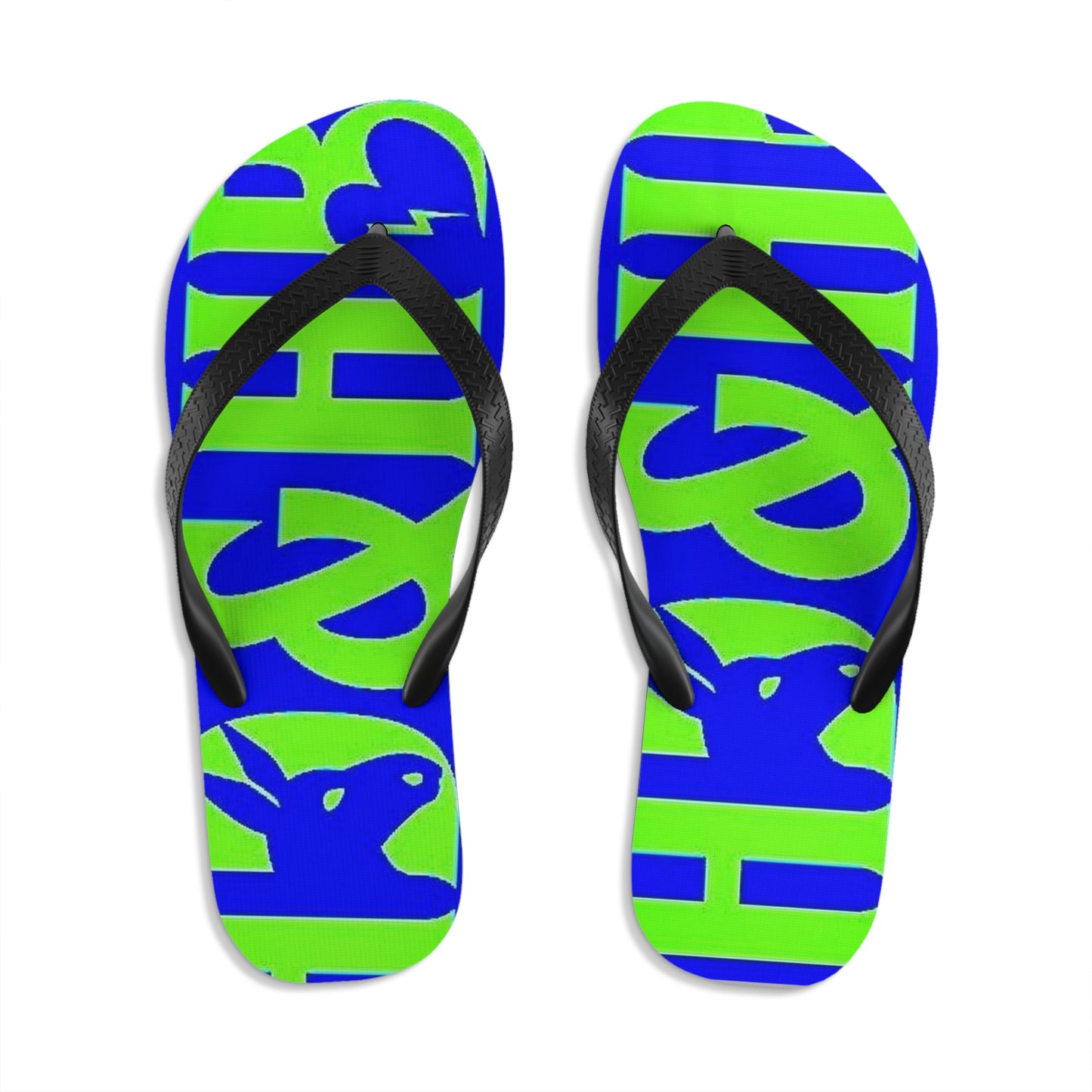 HD&HB - Unisex Flip-Flops orange