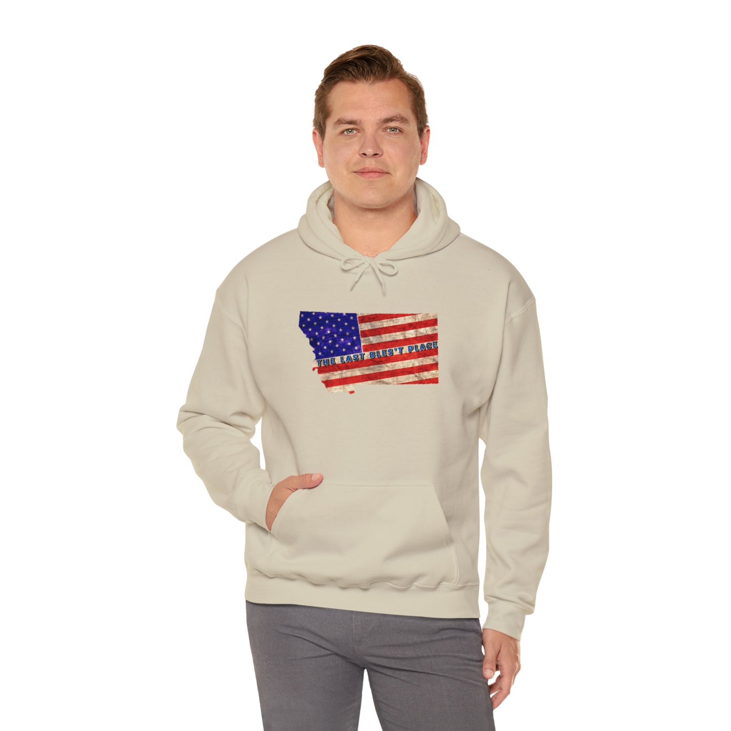 Custom The Last Blest Place - Unisex Heavy Blend™ Hooded Sweatshirt