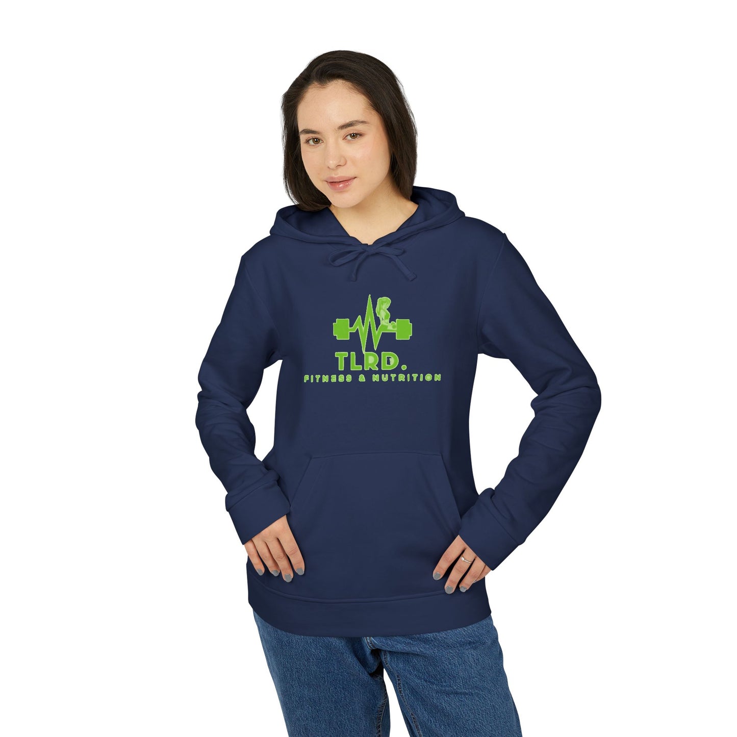 TLRD Fitness Unisex Fleece Hoodie - Workout and Nutrition Inspired Apparel