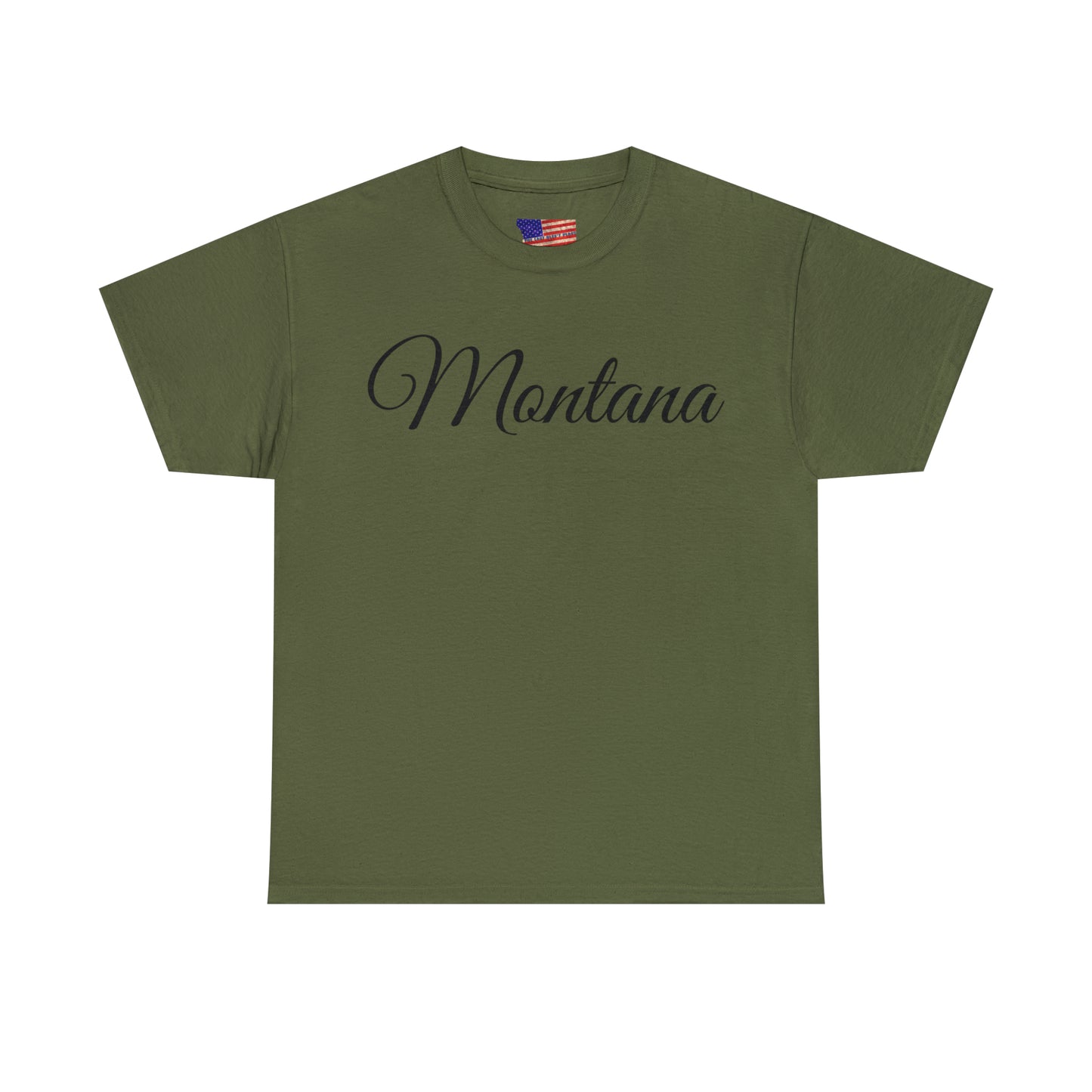 Montana Wild Horses - Unisex Heavy Cotton Tee