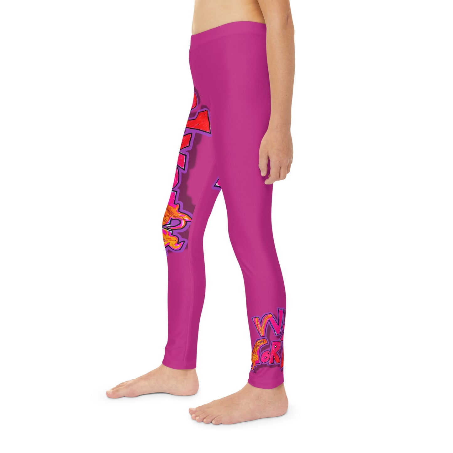 Wyld world Youth Full-Length Leggings (AOP)