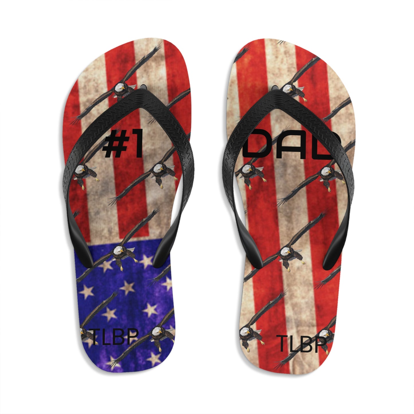 #1 DAD - Unisex Flip-Flops